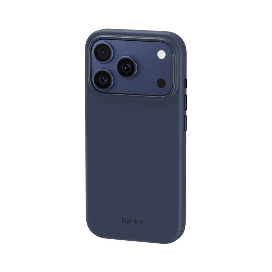 Apple iPhone 18 Pro Max Kılıf M-safe Şarj Özellikli Çizilmeye Dayanıklı Benks VitaPro Serisi PU Deri Kapak - 5
