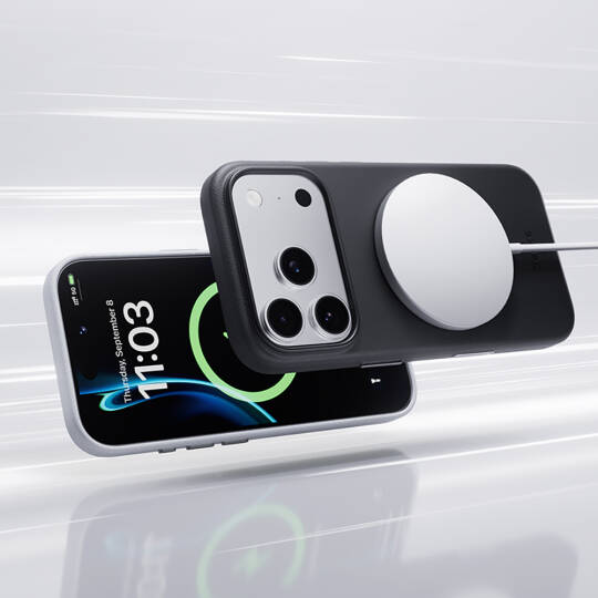 Apple iPhone 18 Pro Max Kılıf M-safe Şarj Özellikli Çizilmeye Dayanıklı Benks VitaPro Serisi PU Deri Kapak - 6