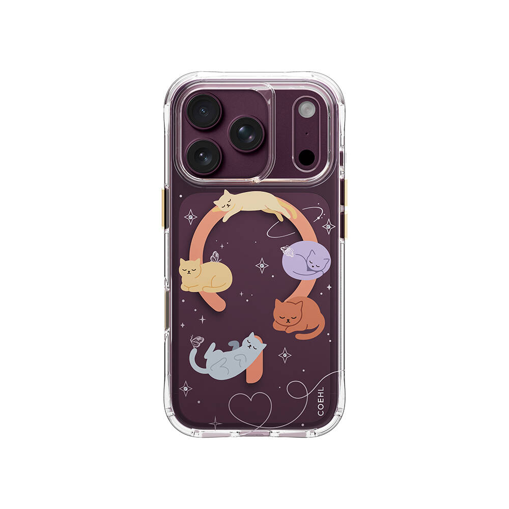 Apple iPhone 18 Pro Max Kılıf M-safe Şarj Özellikli Coehl Elysia Serisi Kapak - 1
