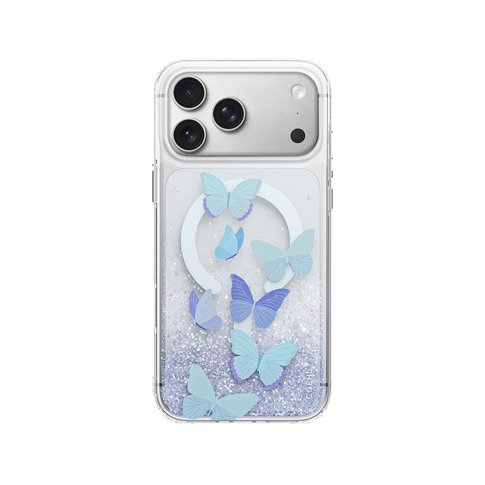 Apple iPhone 18 Pro Max Kılıf M-safe Şarj Özellikli Coehl Waterfall Aria Kapak - 4