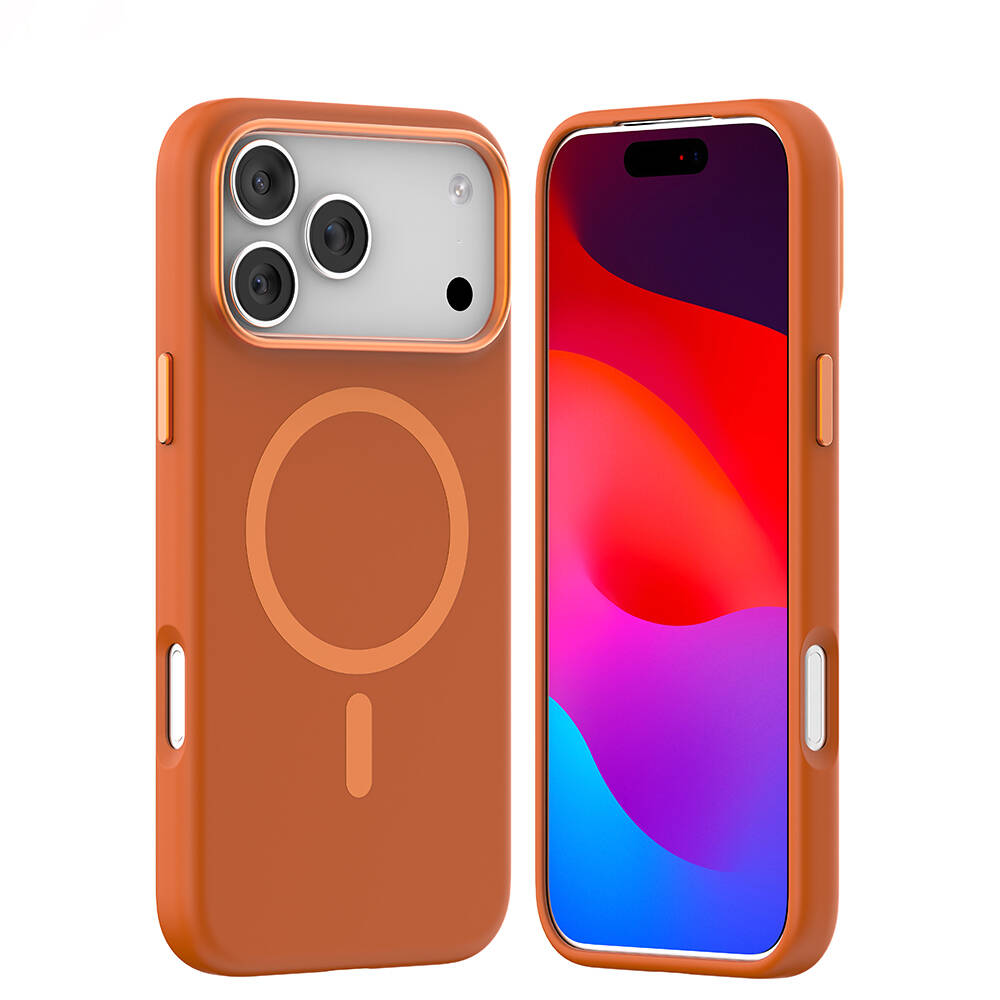 Apple iPhone 18 Pro Max Kılıf M-safe Şarj Özellikli Mutural Pure Serisi Kapak - 20