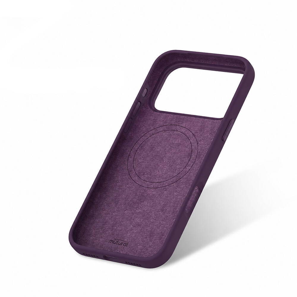 Apple iPhone 18 Pro Max Kılıf M-safe Şarj Özellikli Mutural Pure Serisi Kapak - 2