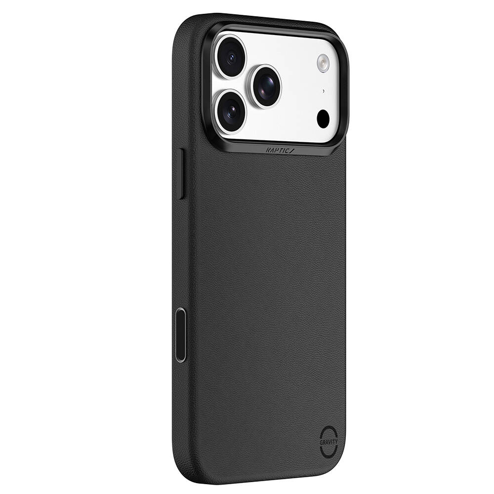 Apple iPhone 18 Pro Max Kılıf M-Safe Şarj Özellikli Polimerik Deri Raptic Urban Nano Kapak - 18