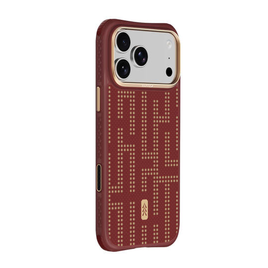 Apple iPhone 18 Pro Max Kılıf M-safe Şarj Özellikli Raptic Aramid Dual Grid Serisi Karbon Kapak - 12