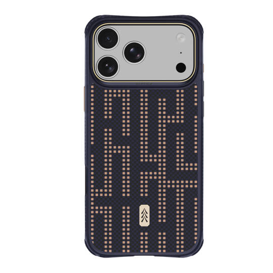 Apple iPhone 18 Pro Max Kılıf M-safe Şarj Özellikli Raptic Aramid Dual Grid Serisi Karbon Kapak - 6
