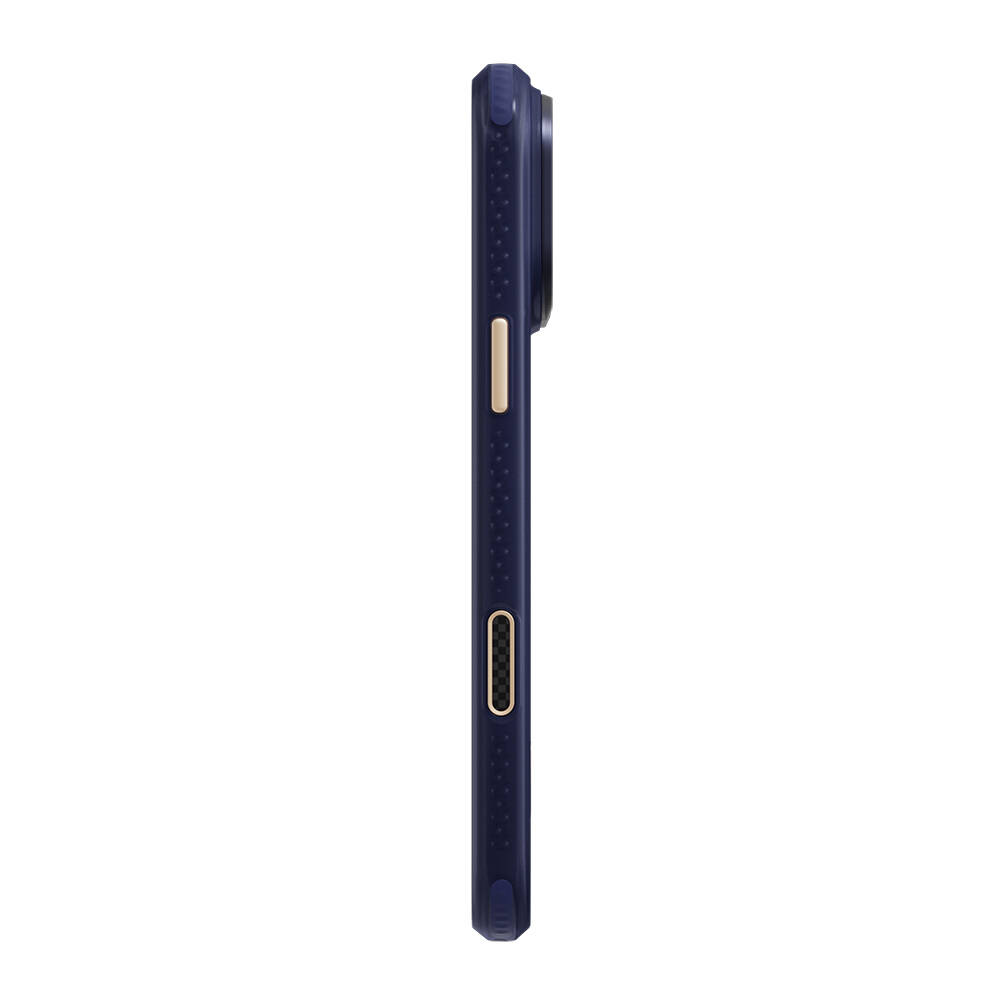 Apple iPhone 18 Pro Max Kılıf M-safe Şarj Özellikli Raptic Aramid Dual Grid Serisi Karbon Kapak - 9