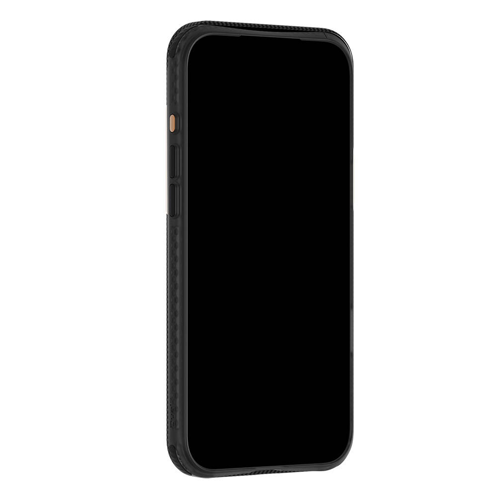Apple iPhone 18 Pro Max Kılıf M-safe Şarj Özellikli Raptic Aramid Dual Rise Serisi 24 Ayar Altın Kaplamalı Karbon Kapak - 5