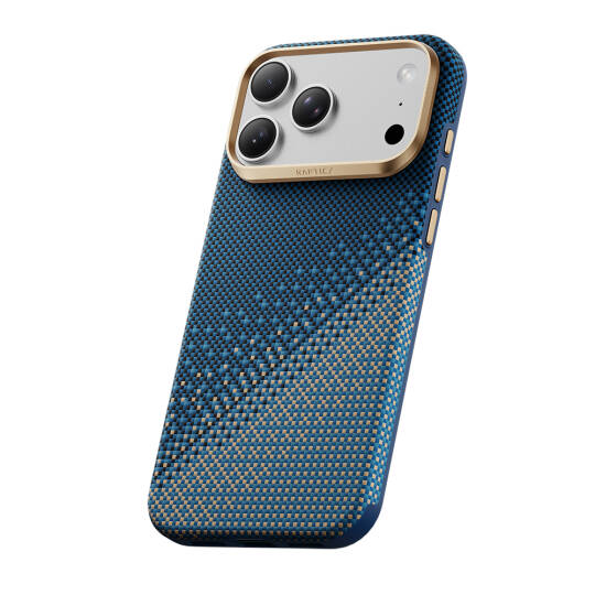 Apple iPhone 18 Pro Max Kılıf M-safe Şarj Özellikli Raptic Aramid Dual Ultra Serenity Serisi Karbon Kapak - 7