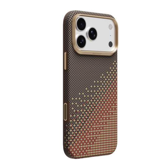 Apple iPhone 18 Pro Max Kılıf M-safe Şarj Özellikli Raptic Aramid Dual Ultra Serenity Serisi Karbon Kapak - 3
