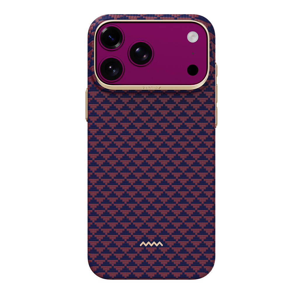Apple iPhone 18 Pro Max Kılıf M-safe Şarj Özellikli Raptic Aramid Skin Origin Serisi Karbon Kapak - 11