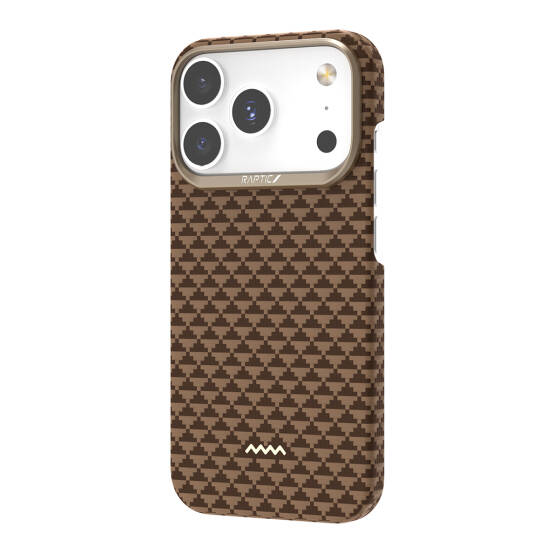 Apple iPhone 18 Pro Max Kılıf M-safe Şarj Özellikli Raptic Aramid Skin Origin Serisi Karbon Kapak - 4