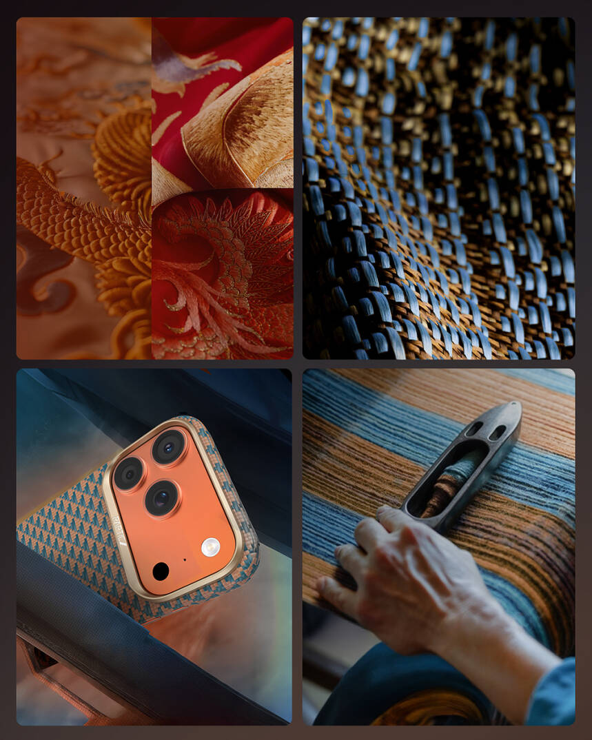 Apple iPhone 18 Pro Max Kılıf M-safe Şarj Özellikli Raptic Aramid Skin Origin Serisi Karbon Kapak - 10