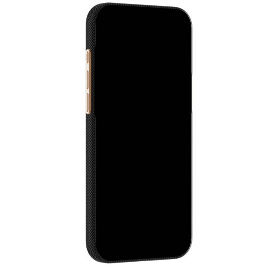 Apple iPhone 18 Pro Max Kılıf M-safe Şarj Özellikli Raptic Aramid Skin Rise Serisi 24 Ayar Altın Kaplamalı Karbon Kapak - 9