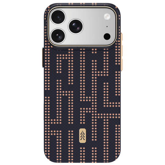 Apple iPhone 18 Pro Max Kılıf M-safe Şarj Özellikli Raptic Aramid Skin Serisi Karbon Kapak - 11
