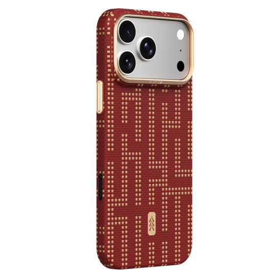Apple iPhone 18 Pro Max Kılıf M-safe Şarj Özellikli Raptic Aramid Skin Serisi Karbon Kapak - 7