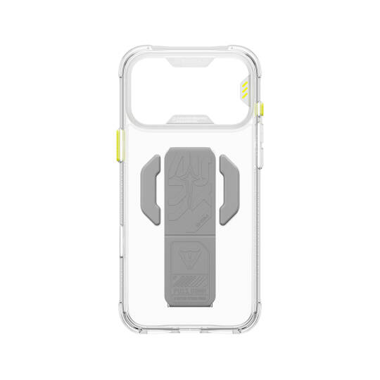 Apple iPhone 18 Pro Max Kılıf M-safe Şarj Özellikli Teknoloji Desenli Skinarma Helio CE Mag Charge Standlı Kapak - 29