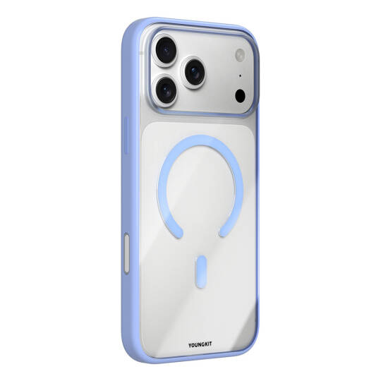 Apple iPhone 18 Pro Max Kılıf M-safe Şarj Özellikli Youngkit Clear Serisi Kapak - 6