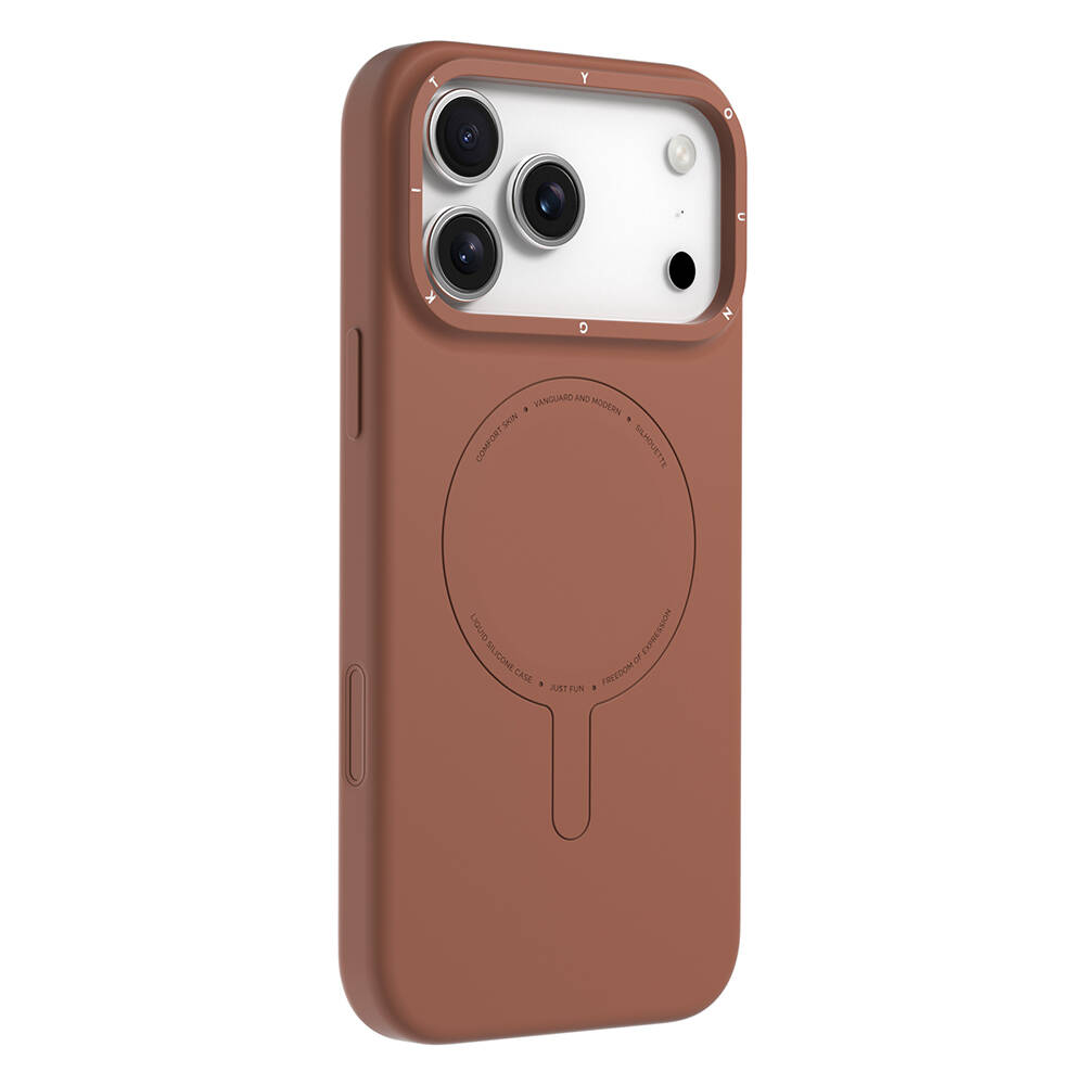 Apple iPhone 18 Pro Max Kılıf M-Safe Şarj Özellikli Youngkit Morandi Serisi Kapak - 31