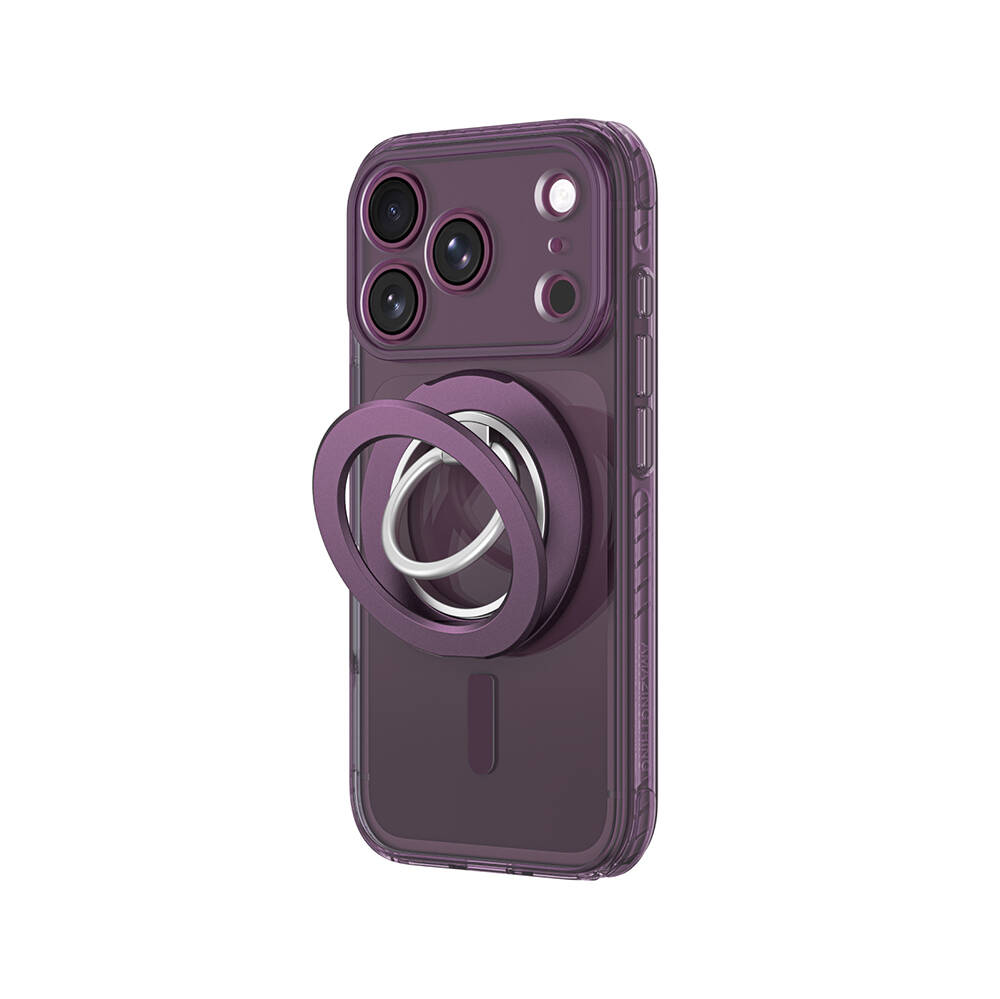 Apple iPhone 18 Pro Max Kılıf M-safe Şarj Özellikli Yüzük Standlı Amazingthing Titan Pro Grip Ring Serisi Kapak - 2