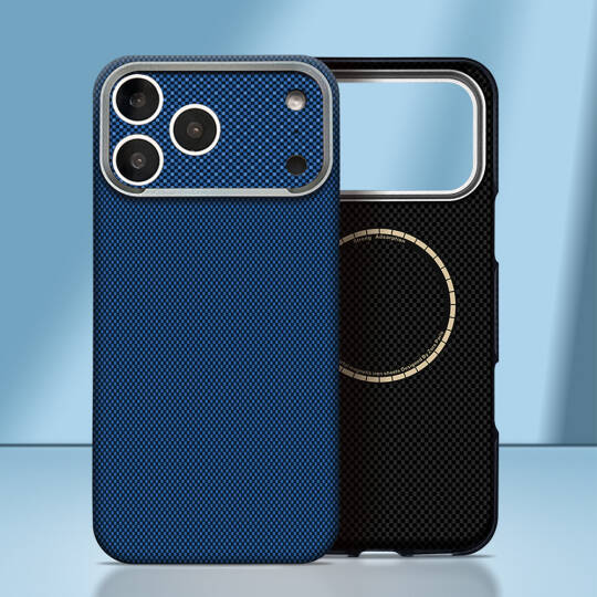 Apple iPhone 18 Pro Max Kılıf M-Safe Şarj Özellikli Zore Paris Zerre Sert PC Kapak - 9