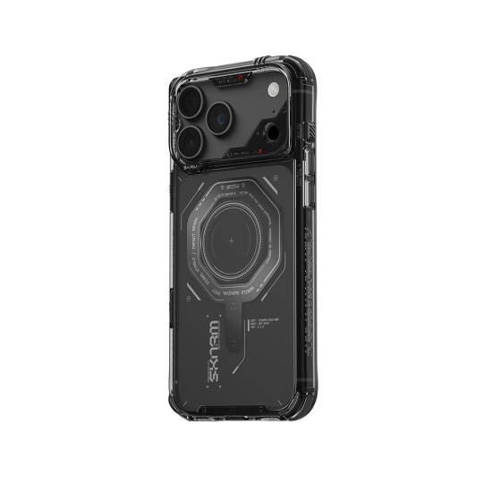 Apple iPhone 18 Pro Max Kılıf SkinArma M-safe Şarj Özellikli Airbag Tasarımlı Magma Kapak - 28
