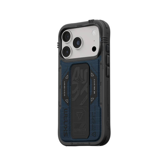 Apple iPhone 18 Pro Max Kılıf SkinArma M-safe Şarj Özellikli Airbag Tasarımlı Standlı Phantom Kapak - 2