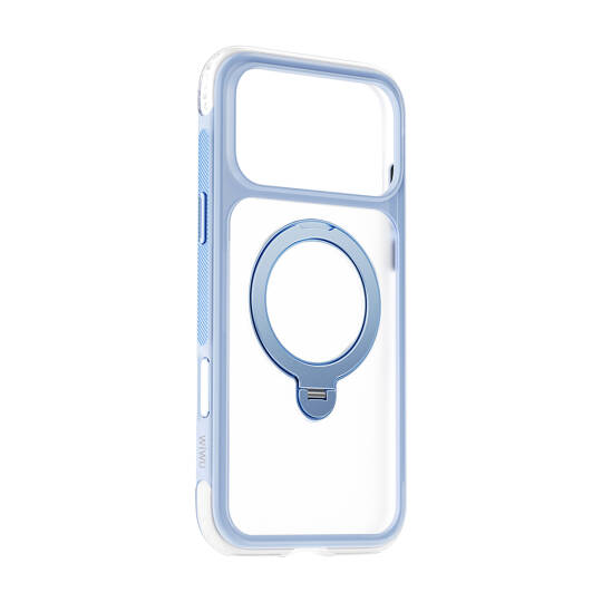 Apple iPhone 18 Pro Max Kılıf Wiwu AG-203 AeroGuard Ultra Serisi M-safe Şarj Özellikli Airbag Tasarımlı Standlı Kapak - 13