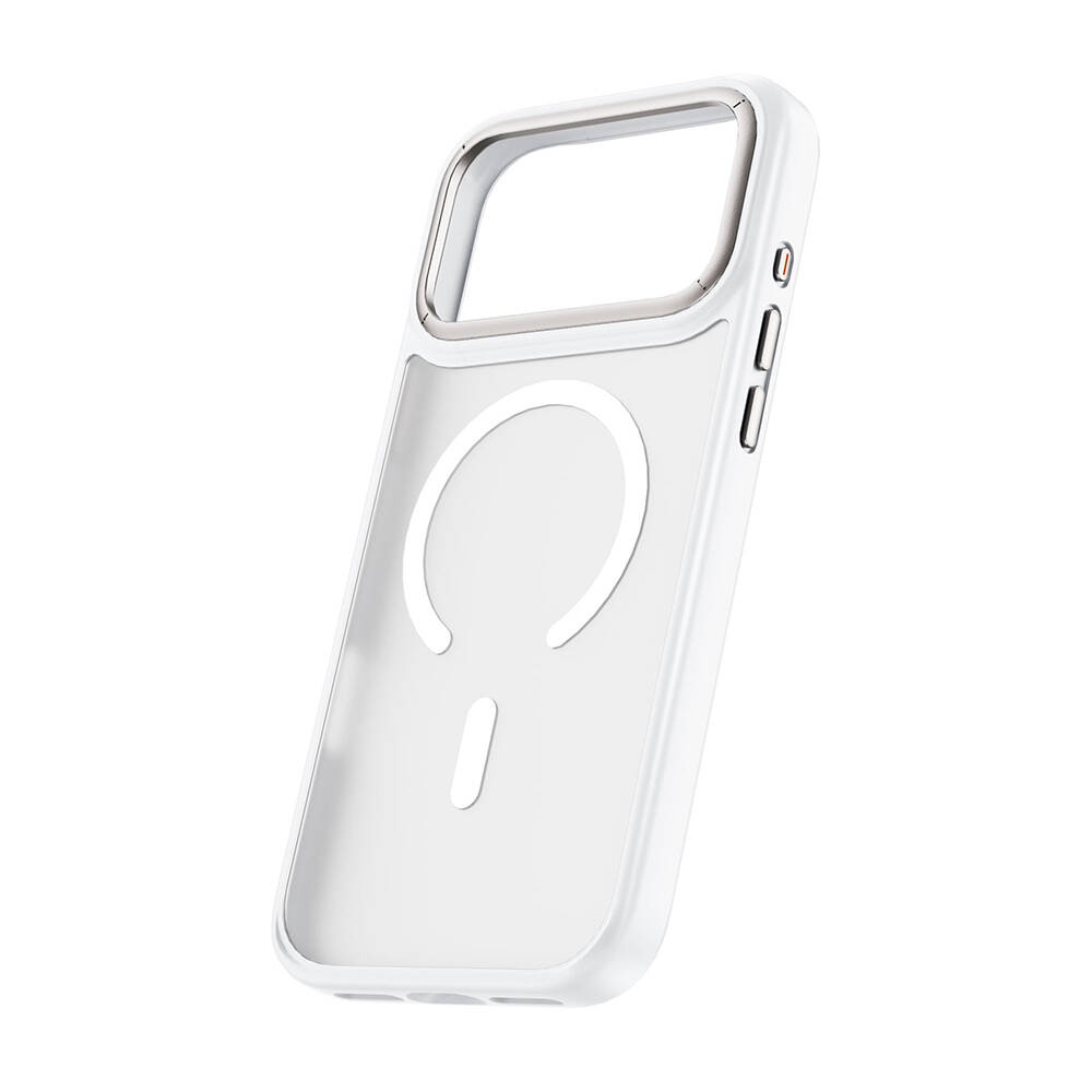 Apple iPhone 18 Pro Max Kılıf Wiwu FGG-012 ArmorPro Serisi M-safe Şarj Özellikli Parmak İzi Bırakmayan Kılıf - 7