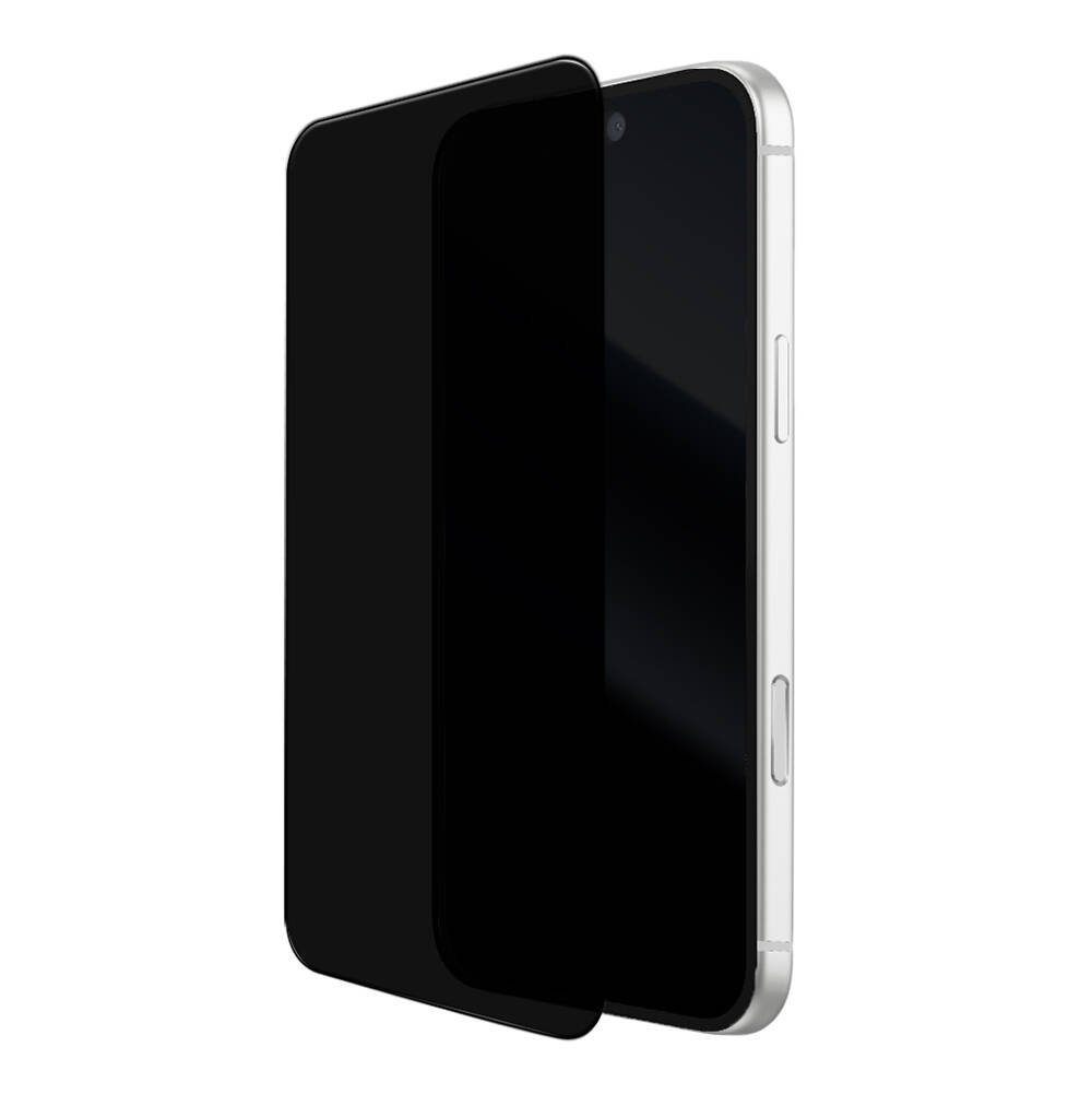 Apple iPhone 18 Pro Max Mohseven M7 Privacy Sapphire Coating Temperli Cam Ekran Koruyucu + Kolay Uygulama Aparatı - 2