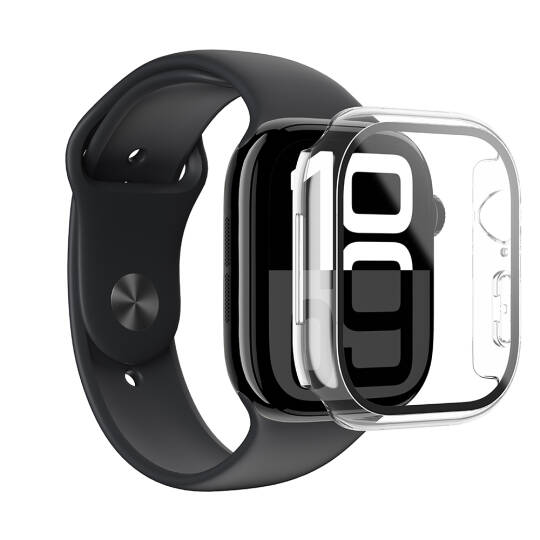 Apple Watch 10 42mm Amazingthing Radix Minimal FullGuard Sert PC Kasa ve Ekran Koruyucu - 6