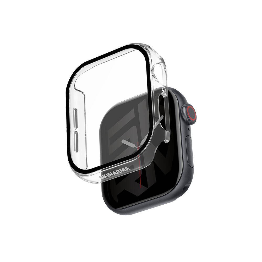 Apple Watch 10 42mm Skinarma Gado Sert Silikon Kasa ve Ekran Koruyucu - 1