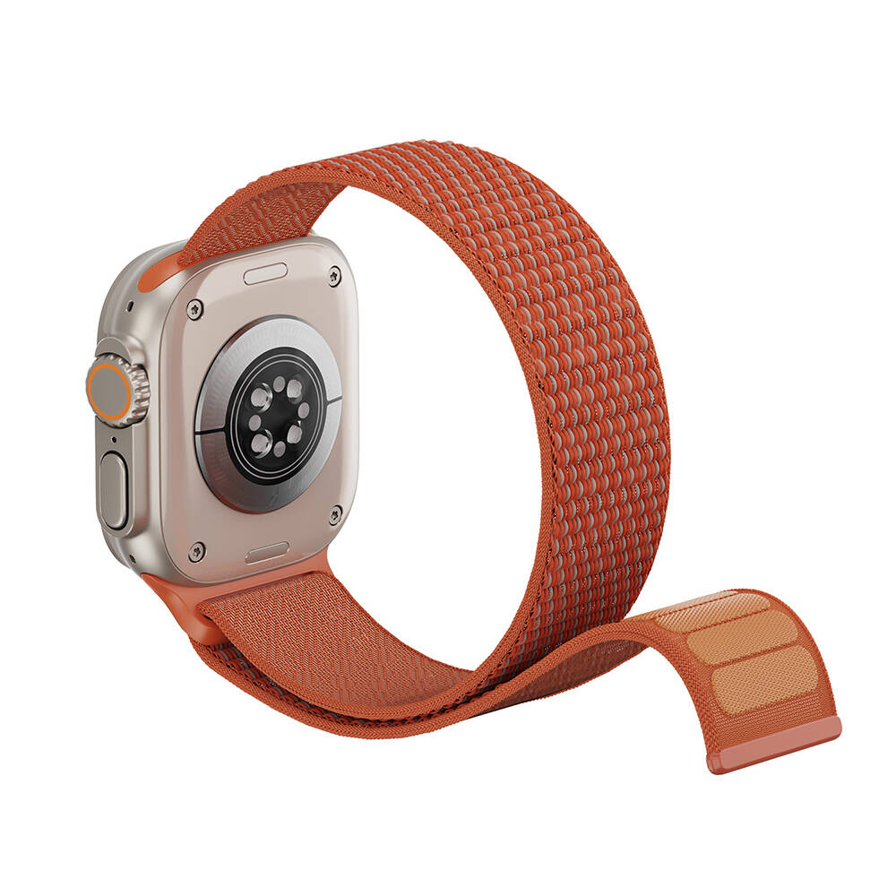 Apple Watch 10 46mm Kordon Wiwu WB501 CloudFlex Serisi Hasır Örgü Strap Kayış - 12