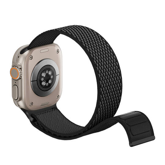 Apple Watch 10 46mm Kordon Wiwu WB501 CloudFlex Serisi Hasır Örgü Strap Kayış - 3