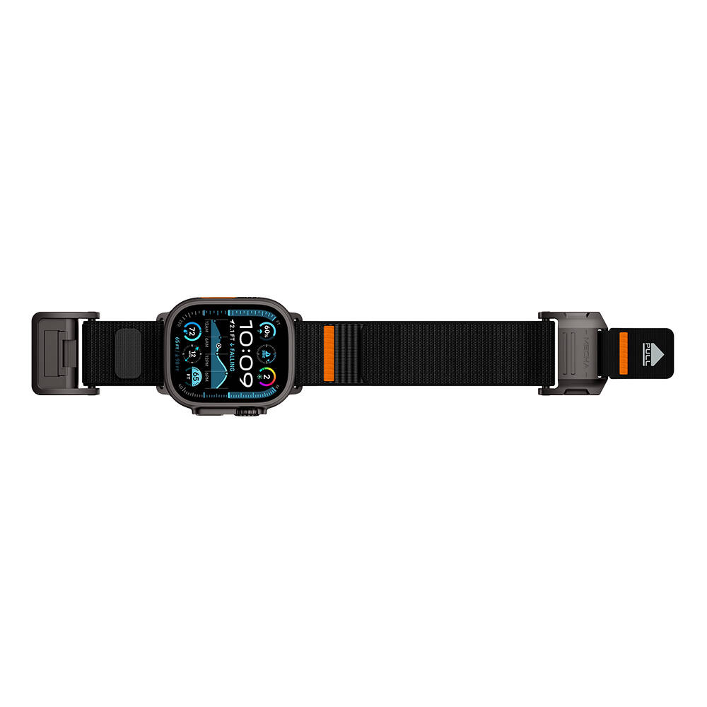 Apple Watch 10 46mm Mohseven iWatch Mecha Sport Hasır Kordon - 8