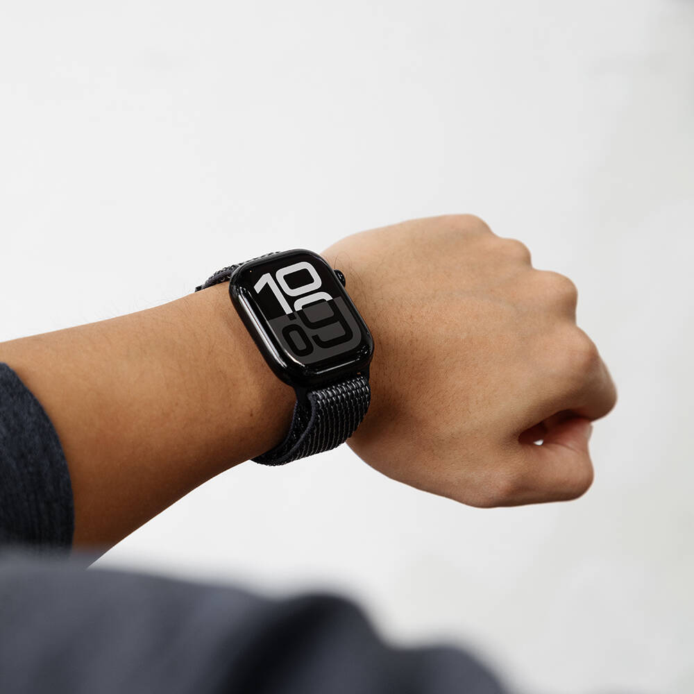 Apple Watch 10 46mm Native Union Active Watch Loop Serisi Hasır Kordon - 14