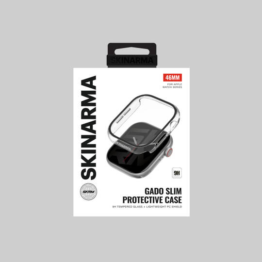 Apple Watch 10 46mm Skinarma Gado Sert Silikon Kasa ve Ekran Koruyucu - 5