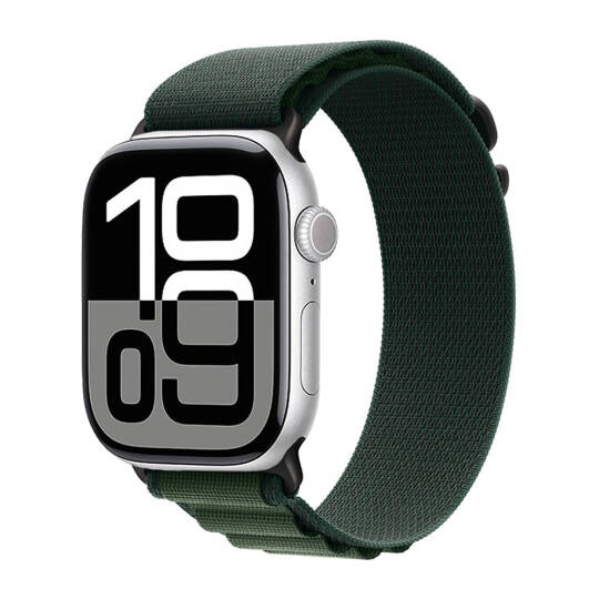 Apple Watch 10 46mm Zore KRD-74 Hasır Kordon - 2