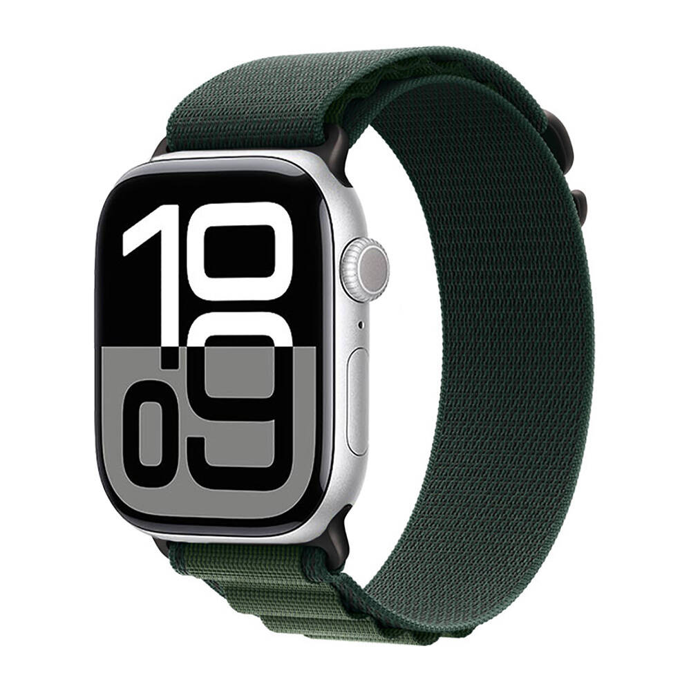 Apple Watch 10 46mm Zore KRD-74 Hasır Kordon - 2