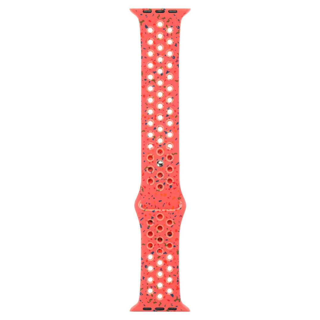 Apple Watch 38mm Kordon Yeni Seri 2023 KRD-02 Silikon Strap Kayış - 9