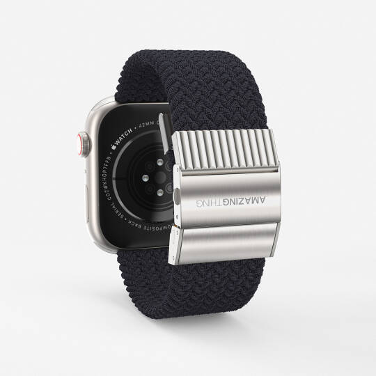Apple Watch 40mm Amazingthing Titan Weave Örgü Sport Kordon - 18