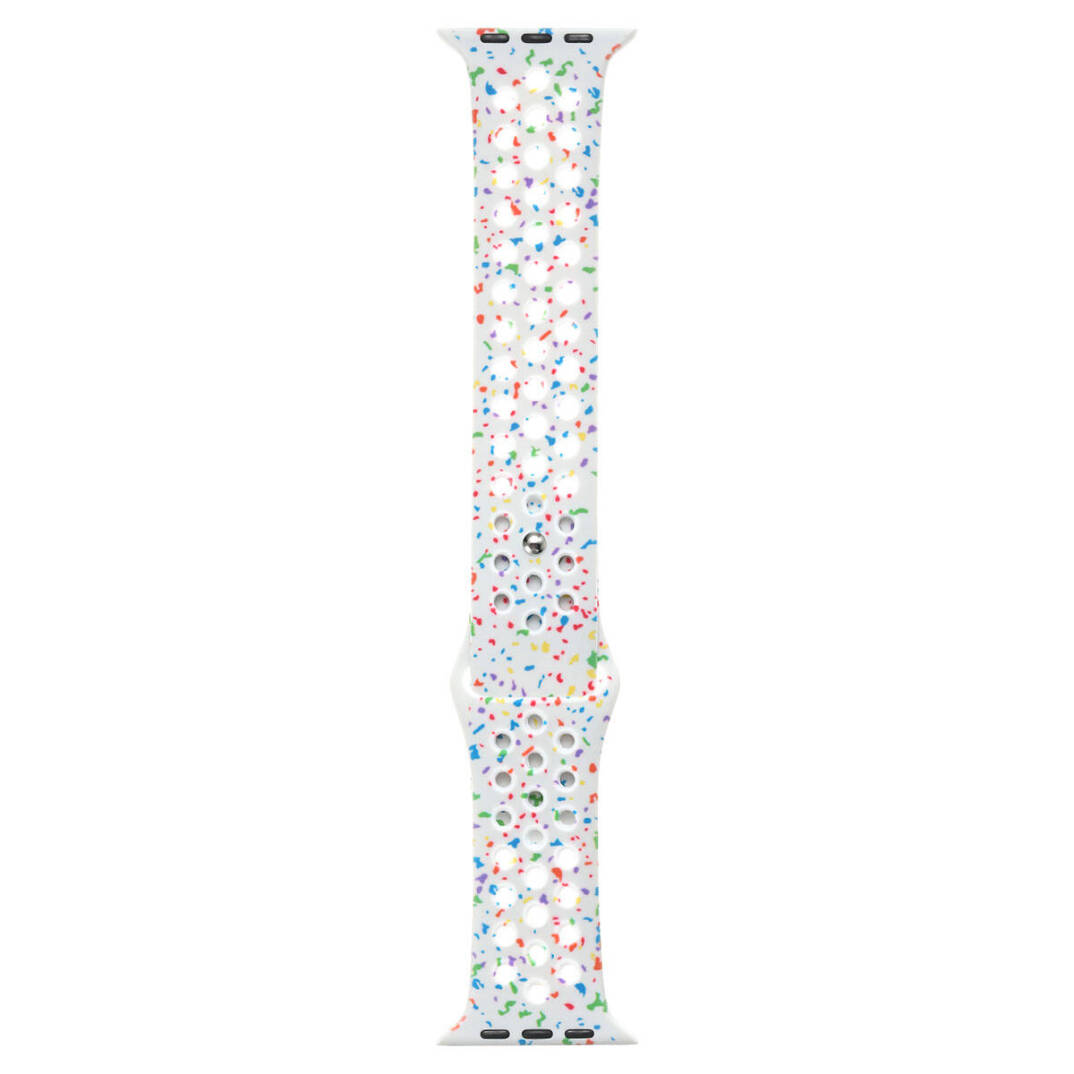 Apple Watch 40mm Kordon Yeni Seri 2023 KRD-02 Silikon Strap Kayış - 14