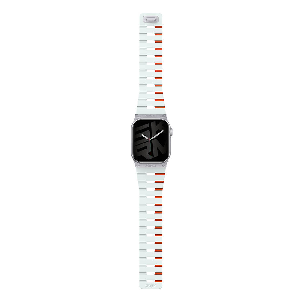 Apple Watch 40mm Skinarma Gemini Serisi TPU Magnetik Silikon Kordon - 5