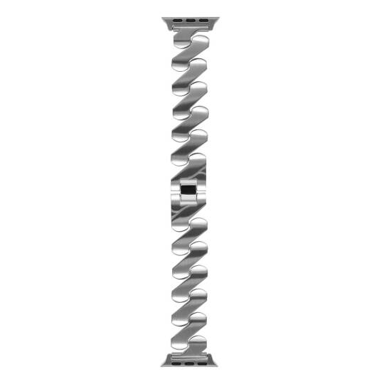 ​​​Apple Watch 42mm Kordon KRD-80 Metal Strap Kayış - 12