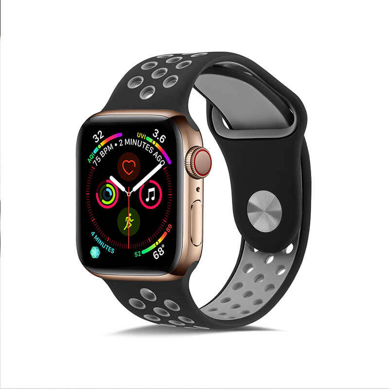Apple Watch 42mm KRD-02 Silikon Kordon - 28