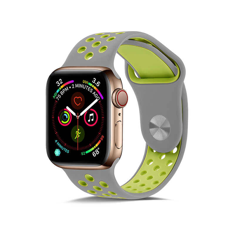 Apple Watch 42mm KRD-02 Silikon Kordon - 25