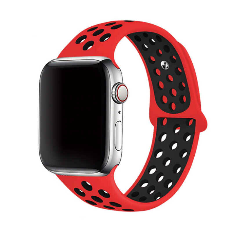 Apple Watch 42mm KRD-02 Silikon Kordon - 16