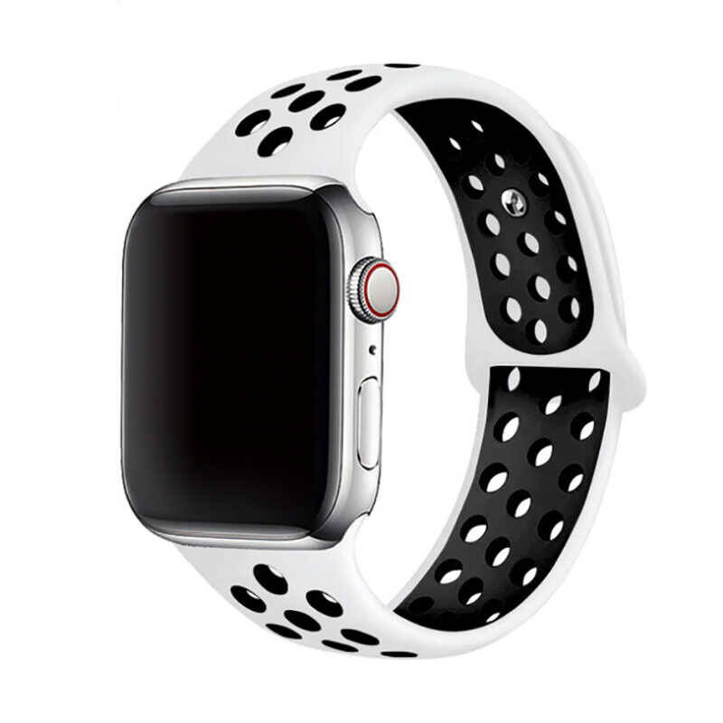 Apple Watch 42mm KRD-02 Silikon Kordon - 13
