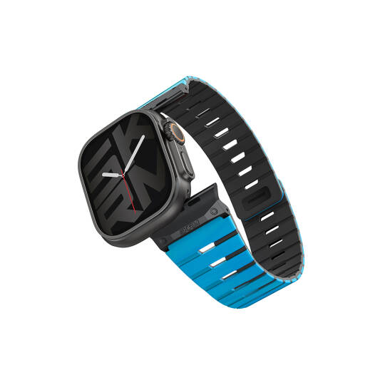 Apple Watch 42mm Skinarma Gemini Serisi TPU Magnetik Silikon Kordon - 7