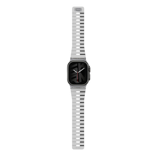 Apple Watch 42mm Skinarma Gemini Serisi TPU Magnetik Silikon Kordon - 10