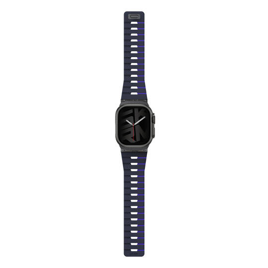 Apple Watch 42mm Skinarma Gemini Serisi TPU Magnetik Silikon Kordon - 14